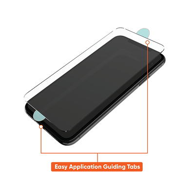 onn. Glass Screen Protector for iPhone 12 / iPhone 12 Pro