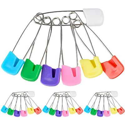 100 Pieces SIZE 3 Extra Large (2 inch) Safety Pins Sewing Arts & Crafts  Diapers
