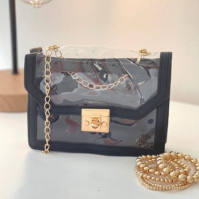 Mini Square Bag Top Handle Solid Color