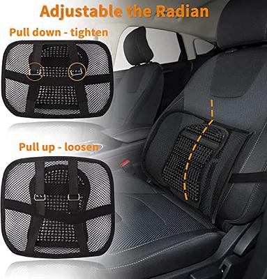 Breathable Lumbar Support Cushion Mesh Back Support for Car Seats