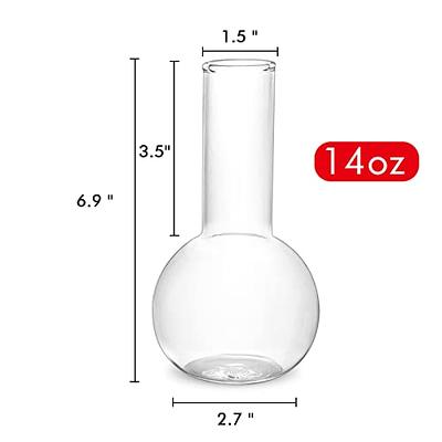 INFTYLE Creative Tube Cocktail Glass Set of 2-14oz Distilling Flask Clear  Glass for Cocktail Martini…See more INFTYLE Creative Tube Cocktail Glass  Set