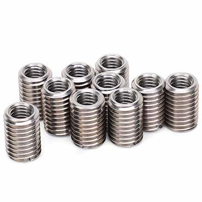 Uxcell M12 to M10 15mm Long Double Male Threaded Reducer Bolt Screw Fitting  Adapter 5 Pack