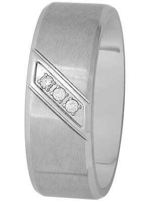 Triton Men's Stainless Steel Ring, Smooth Comfort Fit Wedding Band