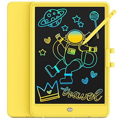 Lollanda 10.1 inch Etch A Sketch For Adults Colorful Drawing Board Writing  Doodle Pad Sketch Pad For Kids 9-12 Yellow 