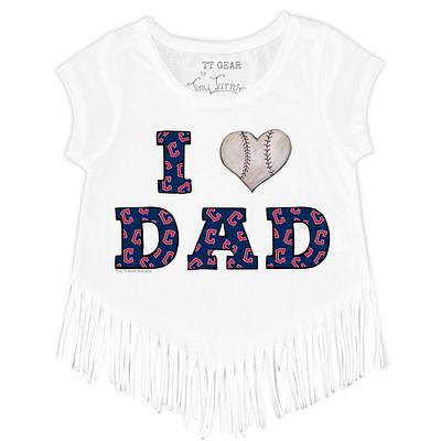 Toddler Tiny Turnip White/Navy Atlanta Braves I Love Mom 3/4-Sleeve Raglan  T-Shirt - Yahoo Shopping