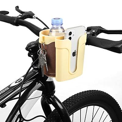 Accmor 3-in-1 Bike Cup Holder with Cell Phone Keys Holder, Bike Water  Bottle Holders,Universal Bar Drink Cup Can Holder for Bicycles,  Motorcycles, Scooters,Gream Yellow Brown - Yahoo Shopping
