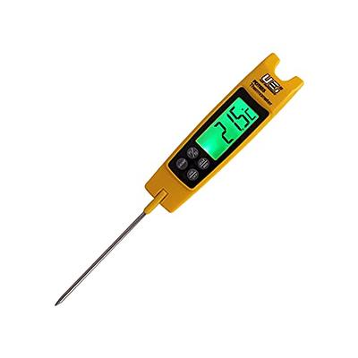 Digital K-type Thermometer with 3 Stainess Steel Probe for HVAC,  Industrial Use