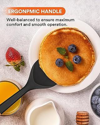 10-Inch Silicone Durable Heat-Resistant Nonstick Wide Pancakes