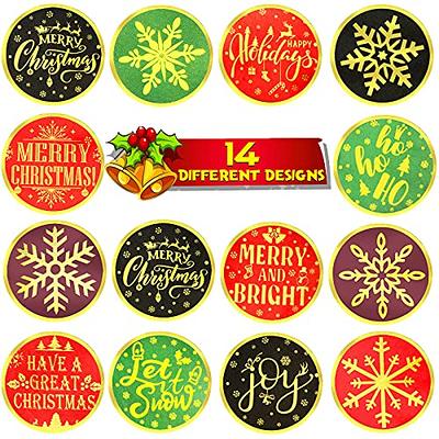 360Pcs Merry Christmas Gift Name Tags Stickers, Self-Adhesive Holiday  Present Xmas Decorations, Christmas Address Labels for Envelopes Seals  Cards Box (Simplified) - Yahoo Shopping