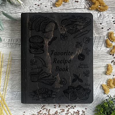 Wooden Recipe Book to Write in, Teachers' Day Gift, Personalized Recipe  Journal, Easter Gift by Enjoy The Wood