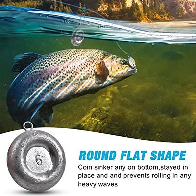 Disc Sinkers Fishing Weights,Coin Sinkers Weights Saltwater Surf Fishing  Weights Catfishing Gear Tackle 8oz 6oz 5oz 4oz 3oz 2oz 1oz - Yahoo Shopping