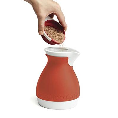 Chef'n Hot Chocolate Pot with Internal, Electronic frother, Cayenne - Yahoo  Shopping