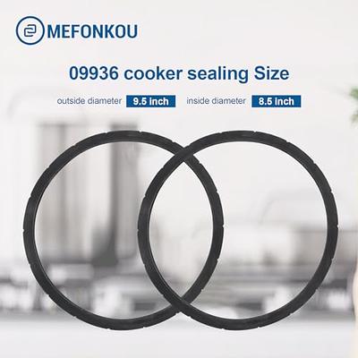 Pressure Cooker Sealing Ring/Overpressure Plug Pack (8 Quart