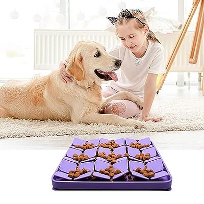 Femont Silicone Snuffle Mat for Small Dogs Puppy Cat Slow Down Eating,Slow  Feeder Lick Mat for Dry Wet Food for Pet Training Smell,Encourages Natural  Foraging Skill,Relieving Stress (Purple) - Yahoo Shopping