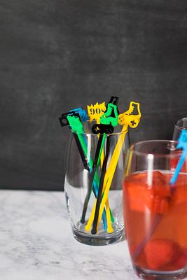 Bride's Babes Bachelorette Party Cocktail Drink Stirrers