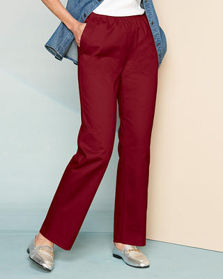 Jm Collection Plus Size Tummy Control Pull-On Slim-Leg Pants, Created for  Macy's - Real Red - Yahoo Shopping