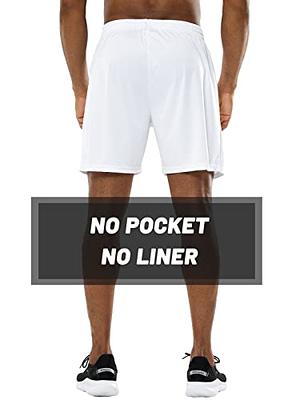 MIER Men's 5-Inch Running Shorts with Pockets & Liner