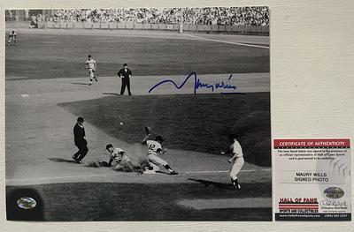 Bill Russell Los Angeles Dodgers Posed Photograph 5x7 Vintage