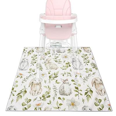 51 Waterproof Baby Splash Mat Baby High Chair Splat Mat Washable