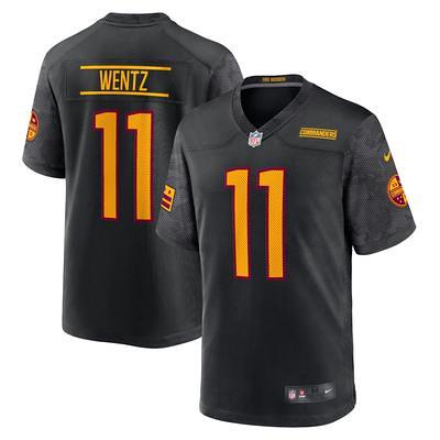 Men's Nike Carson Wentz Black Washington Commanders Alternate Legend Jersey