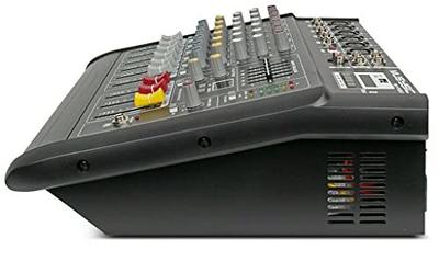 MUSYSIC Professional 6 CHANNEL 2000W POWER Audio MIXER with 48V