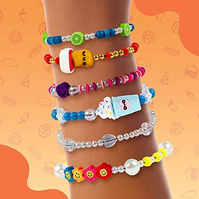Fashion Angels Fast Food Bead Stackers - STEAM 3D Building Beaded Jewelry  Kit- Necklace and Bracelet Making