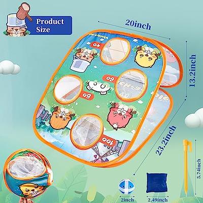 Bean Bag Toss Game Kids Outdoor Toys,Double-Sided Foldable Cornhole Board  Backyard Beach Yard Outdoor Toys for Toddler - Yahoo Shopping