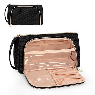 CUBETASTIC Travel Toiletry Bag, Makeup Bag for Women, Portable  Water-resistant Small Travel Bag for Toiletries & Cosmetic Essentials