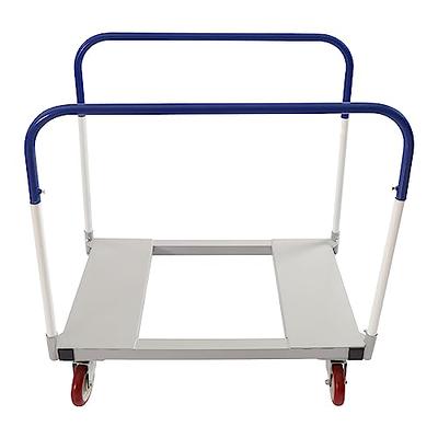 Heavy Duty Platform Truck Flat Moving Cart Hand Trucks,2000Lbs Steel Push Cart Dolly, 36 x 24in Large Flatbed with 5'' 360 Degree Swivel Wheels for