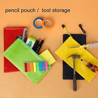  EOOUT 14pcs Mesh Zipper Pouch Zipper Bags, A4 Size Puzzle Bag  for Organizing, 14 Colors Large Storage Bags Zipper File Bags for School  Board Games and Office Supplies : Tools 