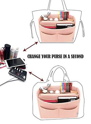 VJOY Purse Organizer Insert Handbag Tote Felt Organizer Bag in Bag Shaper  Fit Neverfull Speedy Graceful MM GM (Medium, ROSE) : : Bags,  Wallets and Luggage