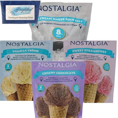 Nostalgia Vanilla Crme Ice Cream Mix, 8 oz.