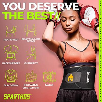  Sweet Sweat Waist Trimmer For Women, Waist Trainer For Women  Men Under Clothes, Sweat Belt For Lower Belly Fat, Sauna Belly Wraps For  Stomach Sweat Band Sport Fitness Pink L