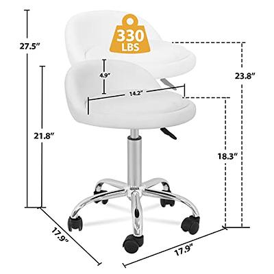 Dental Doctor Stool Adjustable Height Hydraulic Stool With Wheels Soft