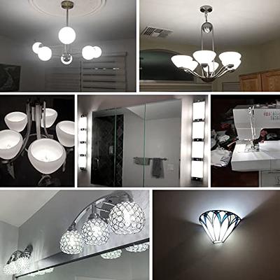 ALIDE G9 5W Led Bulbs 4000K Natural White,50W-60W Halogen Equivalent,AC120V  T4 G9 Bi-pin Neutral White Led Bulbs for Chandelier Home