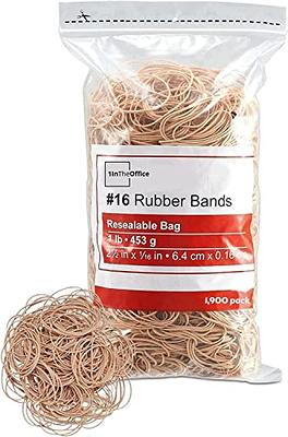 Alliance Rubber 20845 Pale Crepe Gold Rubber Bands Size #84 3 1/2