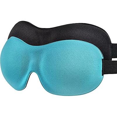 MZOO Sleep Eye Mask for Men Women 3D Contoured Cup Sleeping Mask &  Blindfold Concave Molded Night Sleep Mask Block Out Light Soft Comfort Eye  Shade Cover for Travel Yoga Nap Black