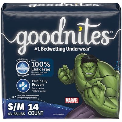 Goodnites Nighttime Bedwetting Underwear for Boys, L, 11 Ct (Select for  More Options) - Yahoo Shopping