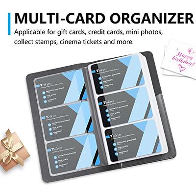  GAJOFO Business Card Organizer Business Card Holder