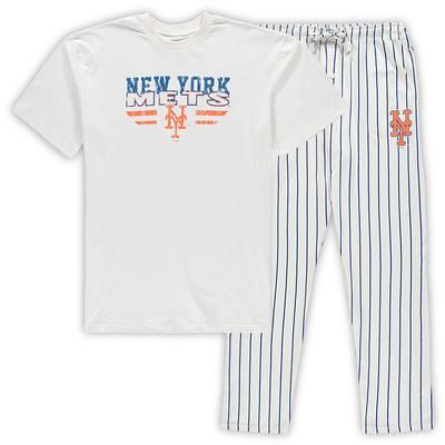 Concepts Sport White San Francisco Giants Reel Pinstripe Nightshirt