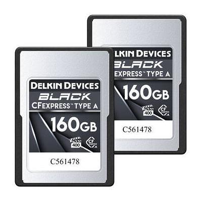 Delkin Devices 160GB BLACK CFexpress Type A Memory Card (2-Pack