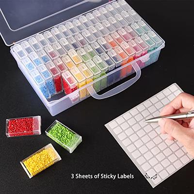 64 Grids 5D Diamond Painting Box Storage Containers Diamond Art DIY  Accessories.