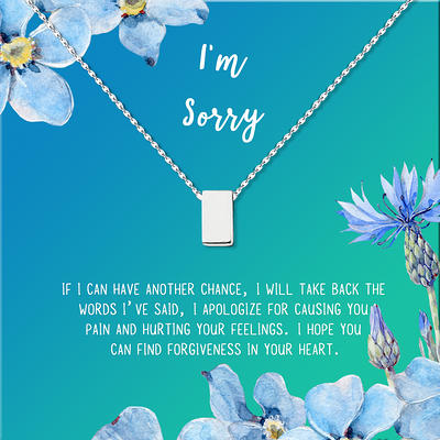 I'm Sorry Gifts for Her and Him Apology Gift Miniature Bottle with Message  | eBay