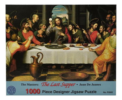 Masterpieces Puzzles The Last Supper Panorama Puzzle: 1000 Pcs Puzzle