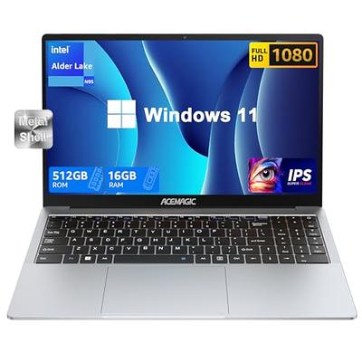 SGIN 17 Inch Laptop, 4GB RAM 128GB SSD Computer, Windows 11 Laptops with  IPS Display, Intel Celeron N4020 Dual-Core Processor(Up to 2.8GHz), Mini