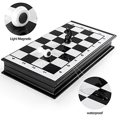  ColorGo Magnetic Travel Chess Set, Portable Mini Chess