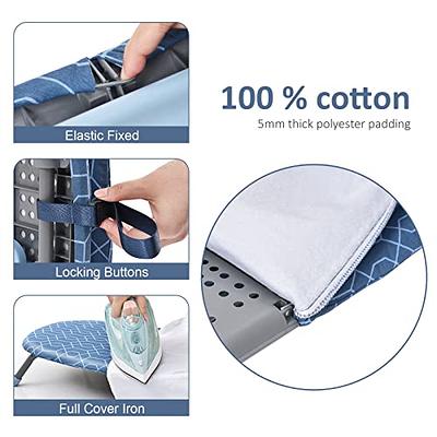 Kakalote Portable Ironing Board Folding Travel Clothes Ironing Pad