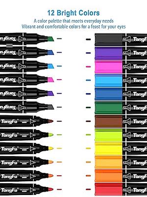 Shuttle Art Permanent Markers, 30 Assorted Colors Ultra Fine Point