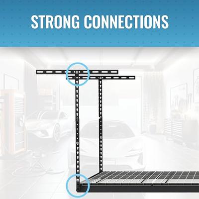 MonsterRax Overhead Storage Rack, Hammertone