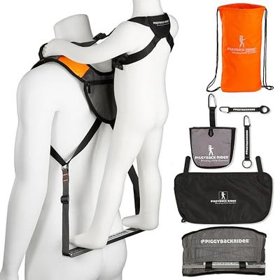 Piggyback Rider Toddler Carrier Backpack - Scout Standing Child Carrier  Backpack for Events & Travel - Complete Parent